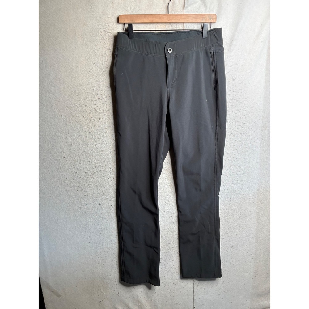 Kuhl Fleece Lined Hiking Pants Womens 8 Reg Gray Outdoor Winter Trousers